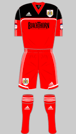 bristol city fc 2012-13 home kit