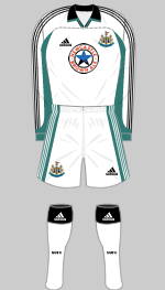 newcastle united 1999 away kit