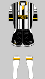 notts county 1993-94 away