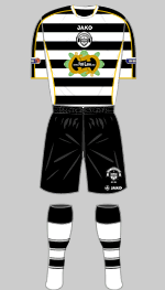 east stirlingshire fc 2012-13 home kit