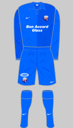 montrose 2007-08 home kit