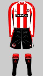 Sheffield United 2007-08 home kit