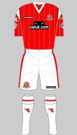 walsall fc 2013-14 home kit