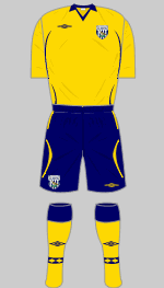 west brom 2009-10 third kit