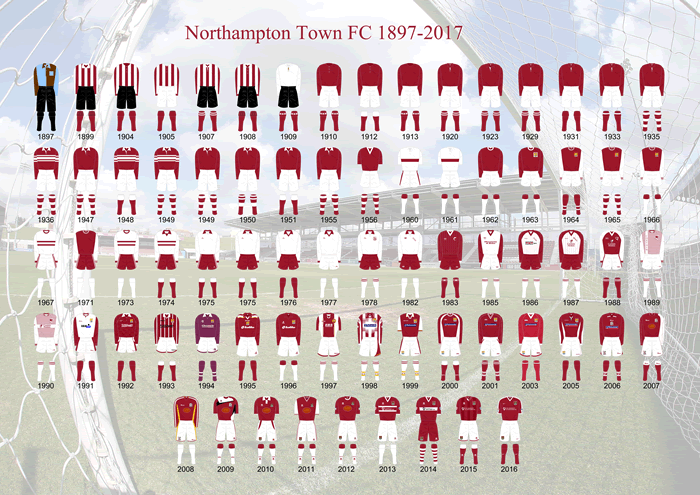 northampton town fc poster